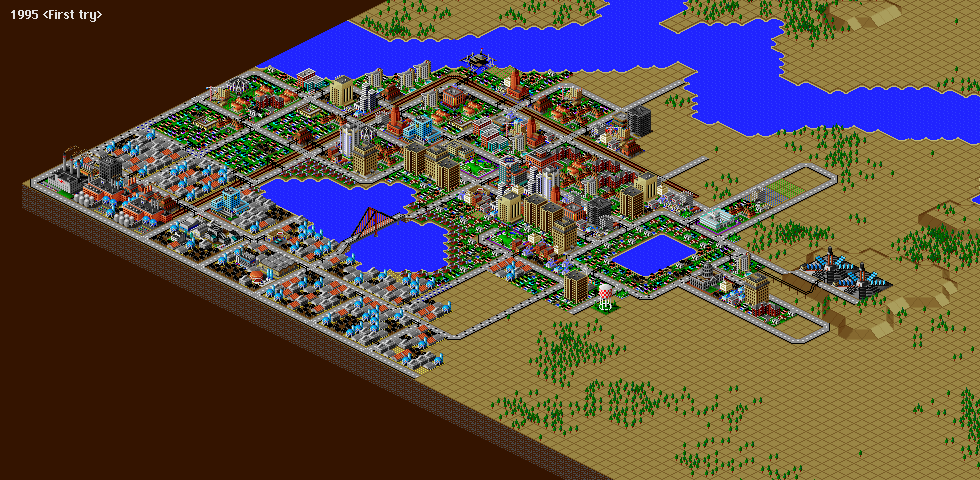Illustration for City of childhood: what will happen if you continue playing SimCity 2000 after 25 years