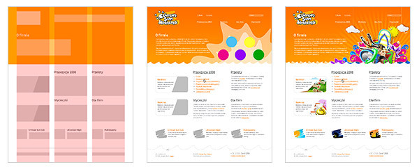 Example of modular grid usage