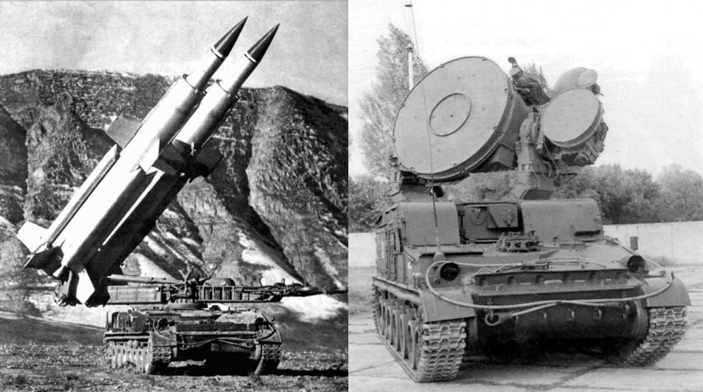 2K11 Krug SAM system (1965) and its guidance and target illumination radar