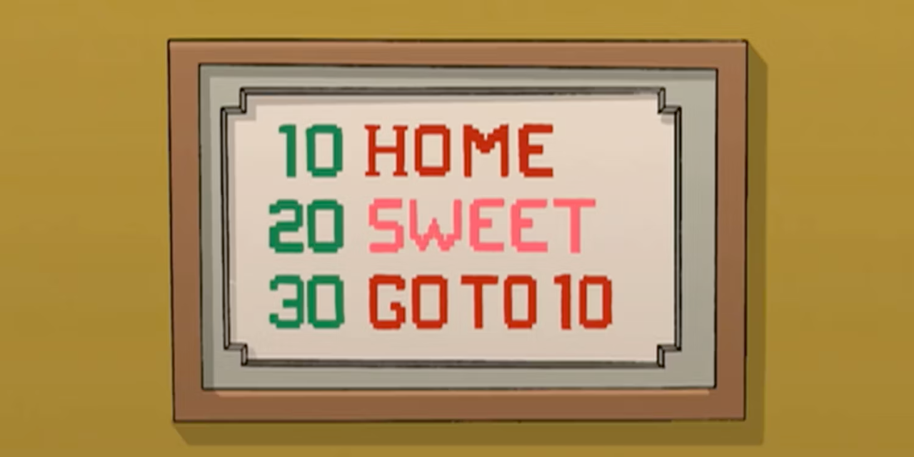 A program in Basic, well, almost...