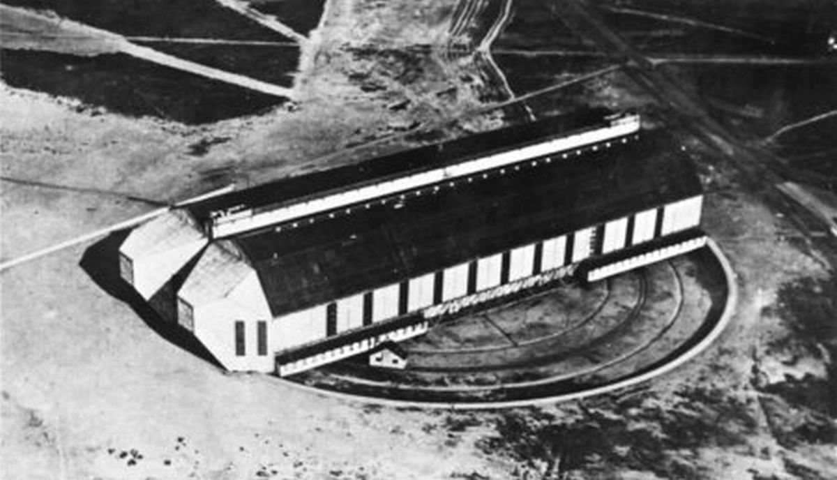 Вращающийся эллинг для дирижаблей на базе Нордхольц