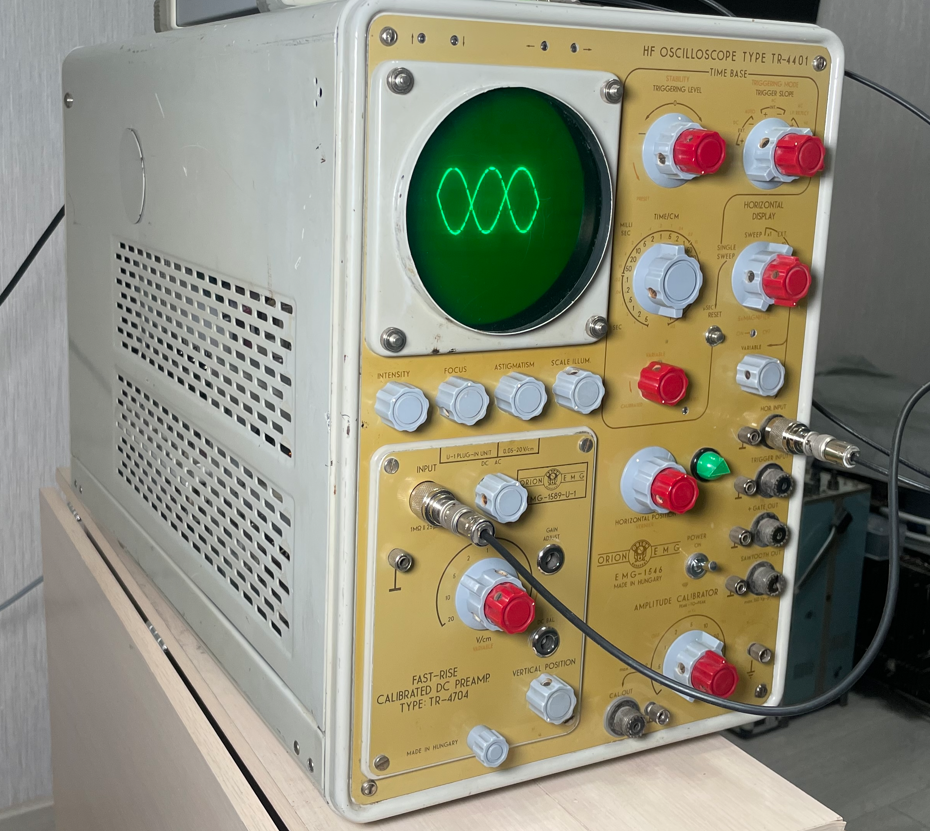 EMG TR4401 front panel