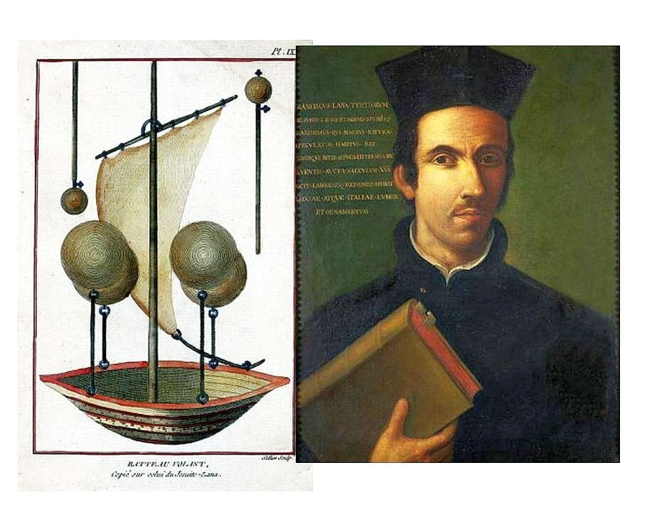 Франческо Лана де Терци и его умозрительный проект