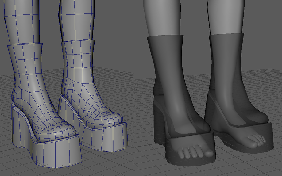 Motion capture gait analysis data