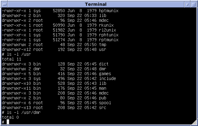 Unix 7 on PDP-11