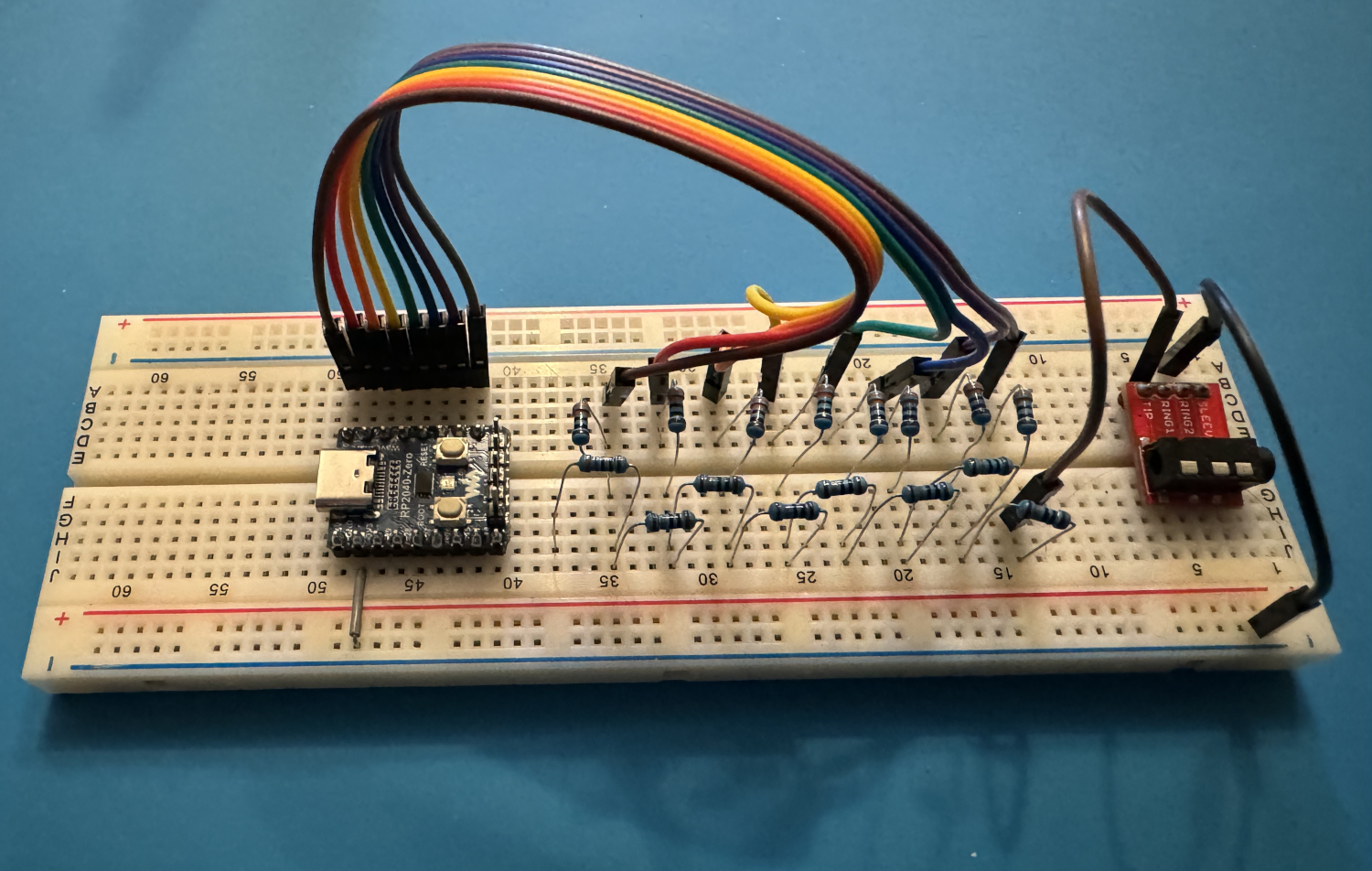 Color palette visualization