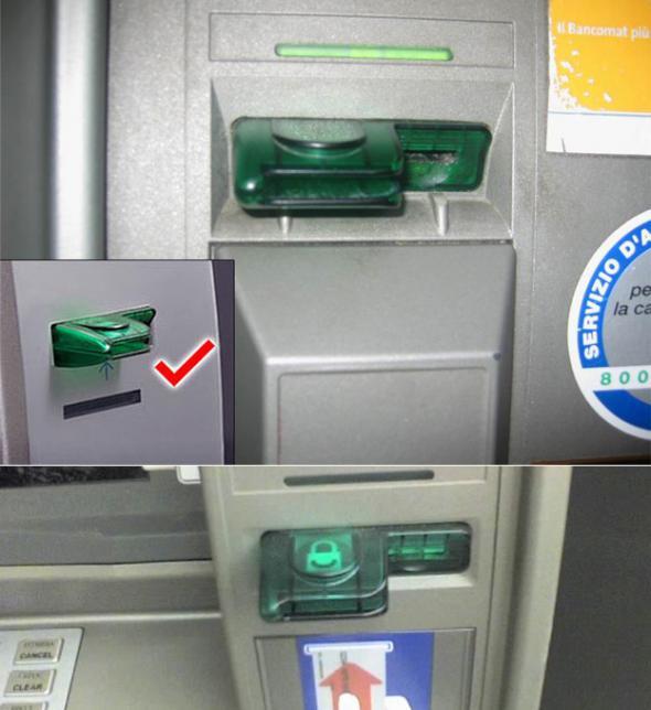 Anti-skimmer device example 1