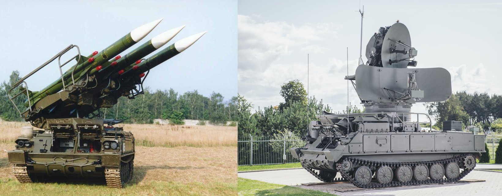 2K12 Kub SAM system (1967) — the first Soviet SAM with semi-active radar proportional homing