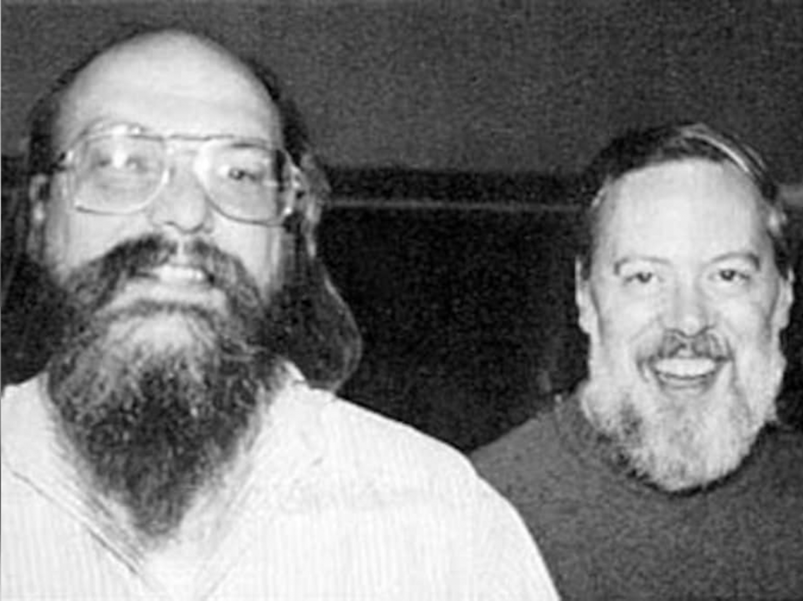 Ken Thompson and Dennis Ritchie