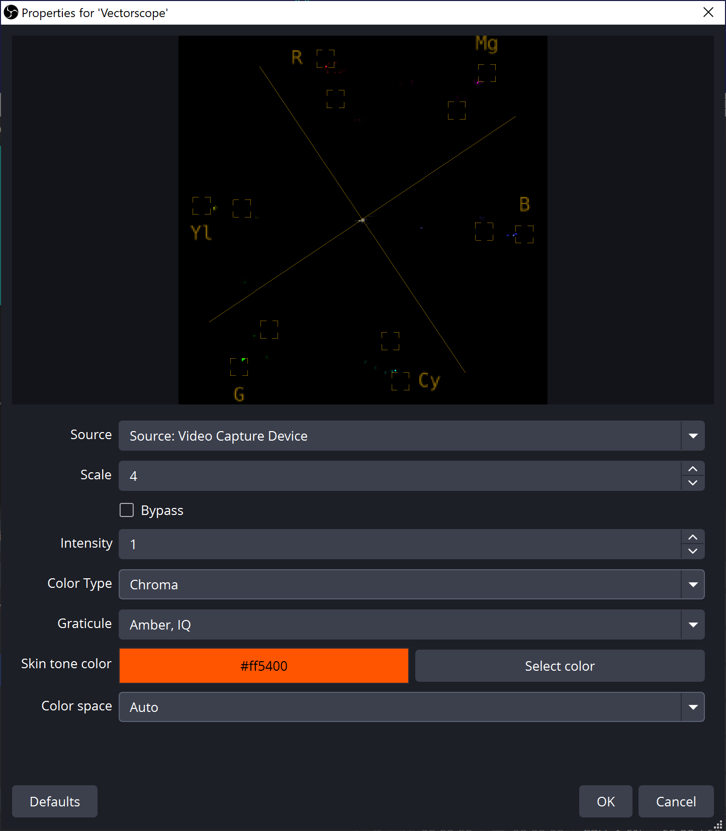 Generated image on TV