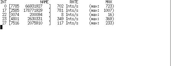 powertop utility screenshot
