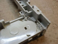 Electronics on breadboard