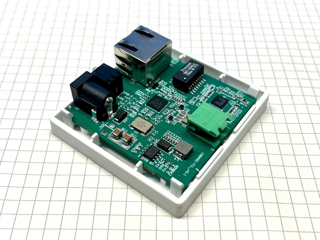 Assembled converter board
