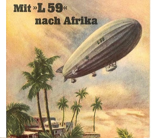 «Afrika-Zeppelin» L-59 над сахарским оазисом