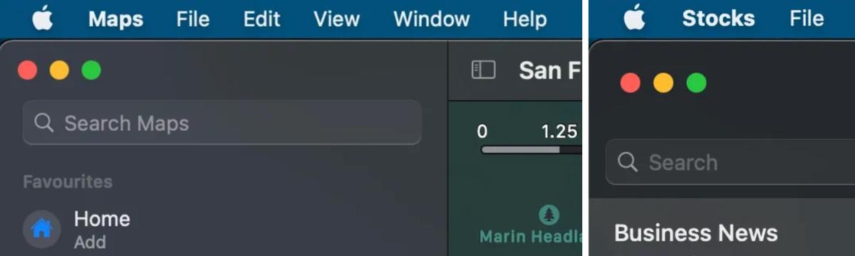 Share menu broken icons
