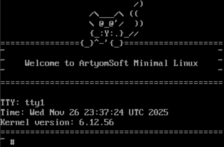 Building minimal Linux