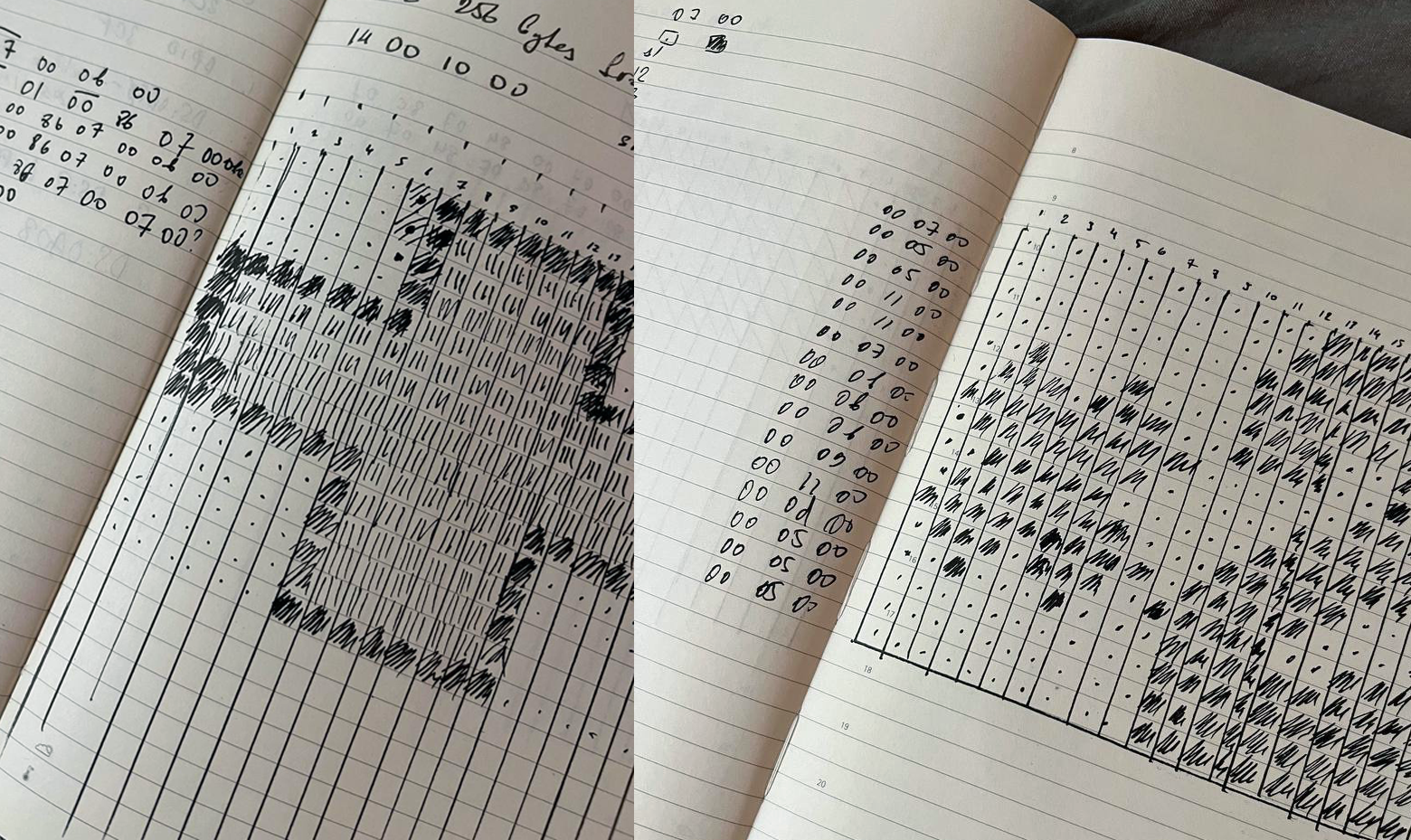 RLE sprite format breakdown