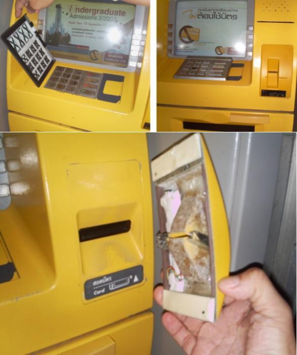 Card reader skimmer example 2