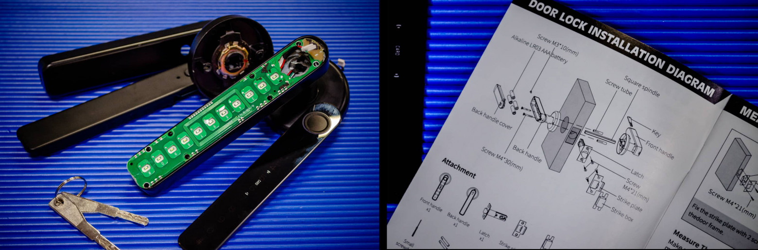 Lock mechanism diagram
