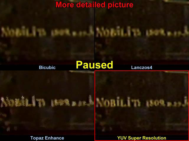Motion estimation example