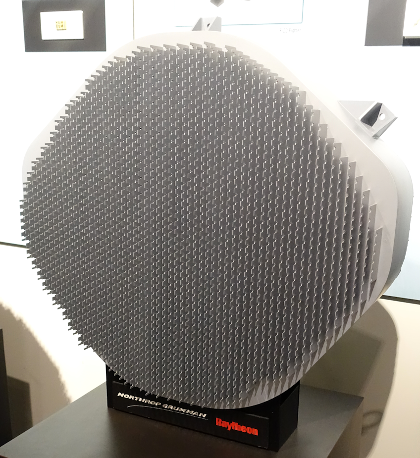 The AN/APG-77 radar has two thousand transceiver modules