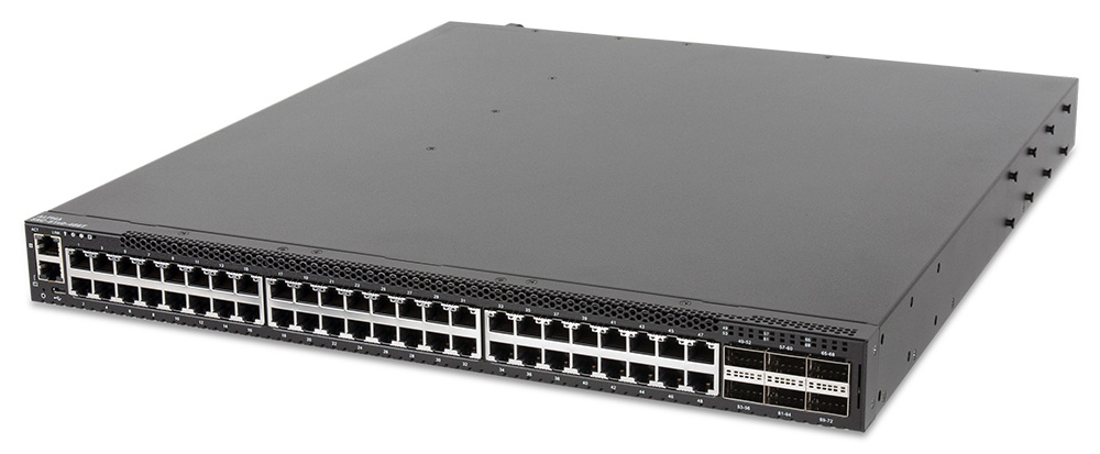 Коммутатор Alpha Networks SNC-60x0-486T с поддержкой 48 портов 25GBASE-T Коммутатор Alpha Networks SNC-60x0-486T с поддержкой 48 портов 25GBASE-T