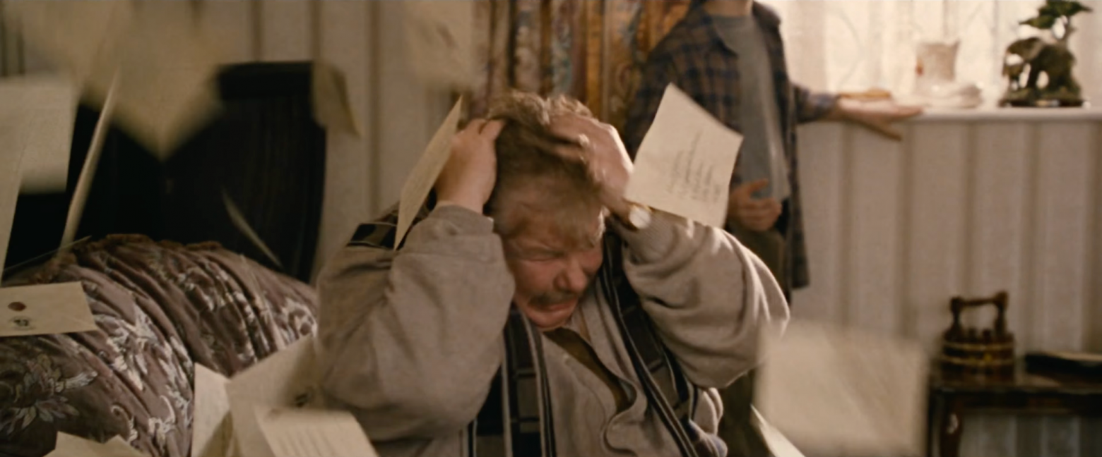 Screenshot of the flooded inbox