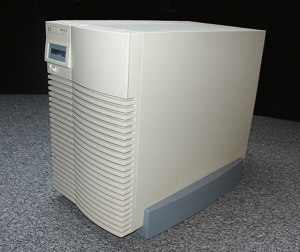 Old university computing setup