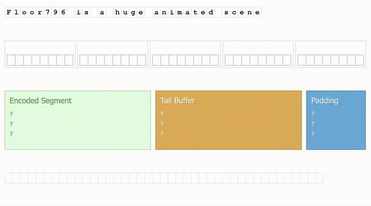 Base223 encoding animation