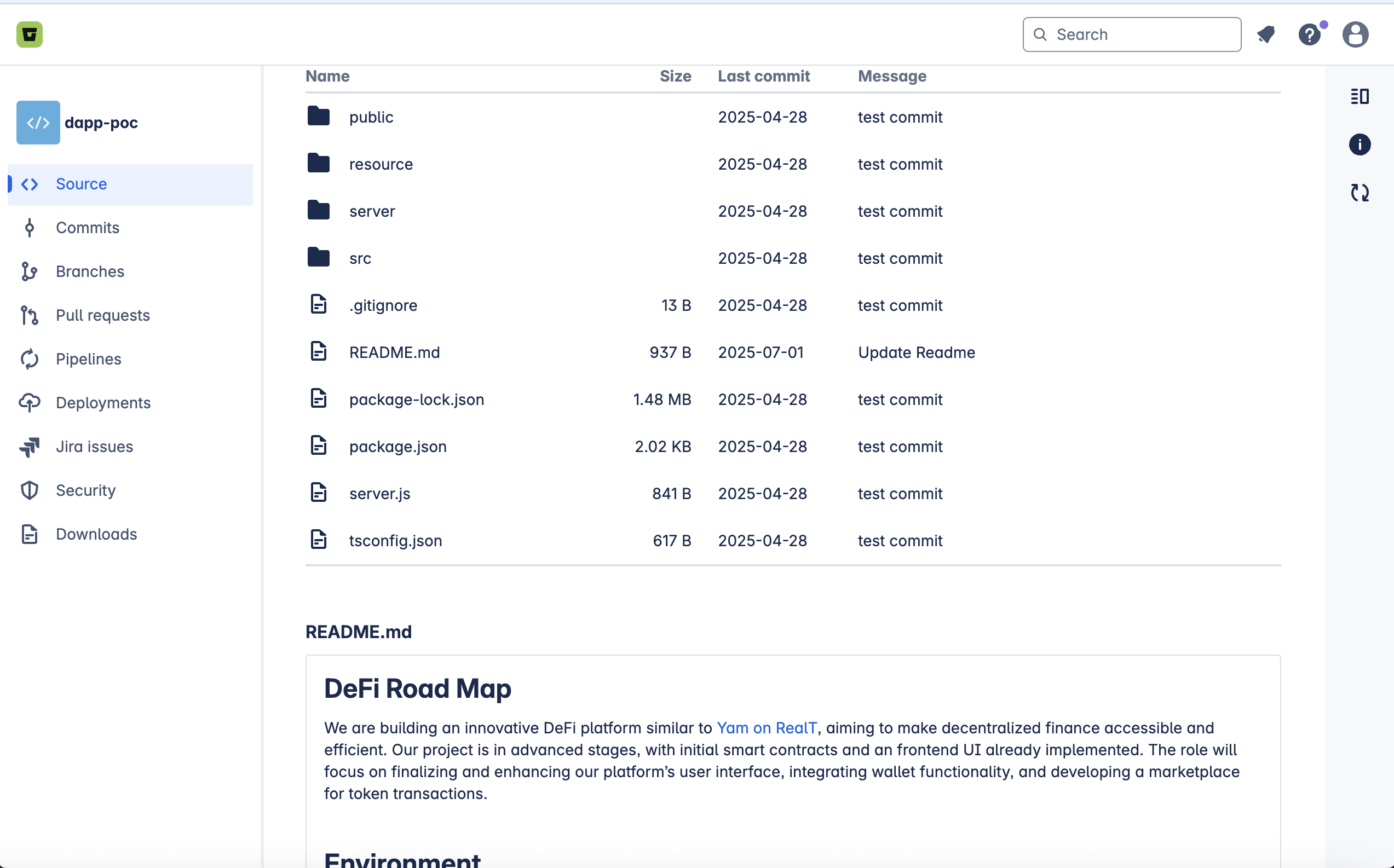 package.json with suspicious dependency