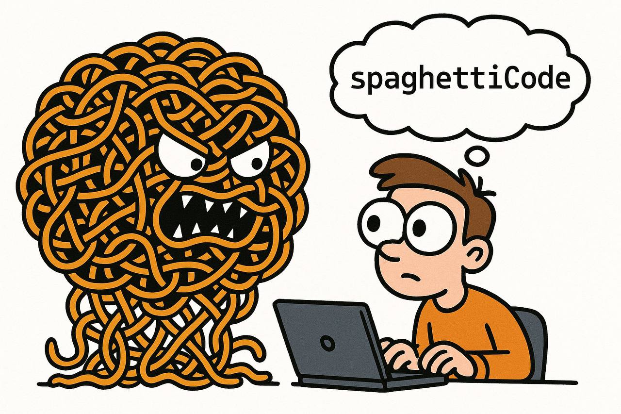 Illustration for Why the Best Programmers Are Linguists (Without Knowing It). What Do the Variable 'temp' and the Nickname 'Specs' Have in Common?