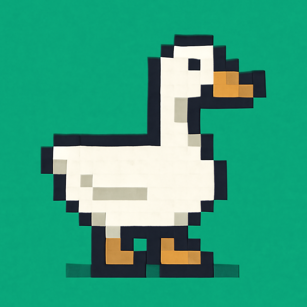 AI pixel art example showing common artifacts