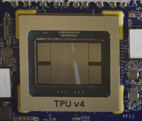 Single TPU tray photograph