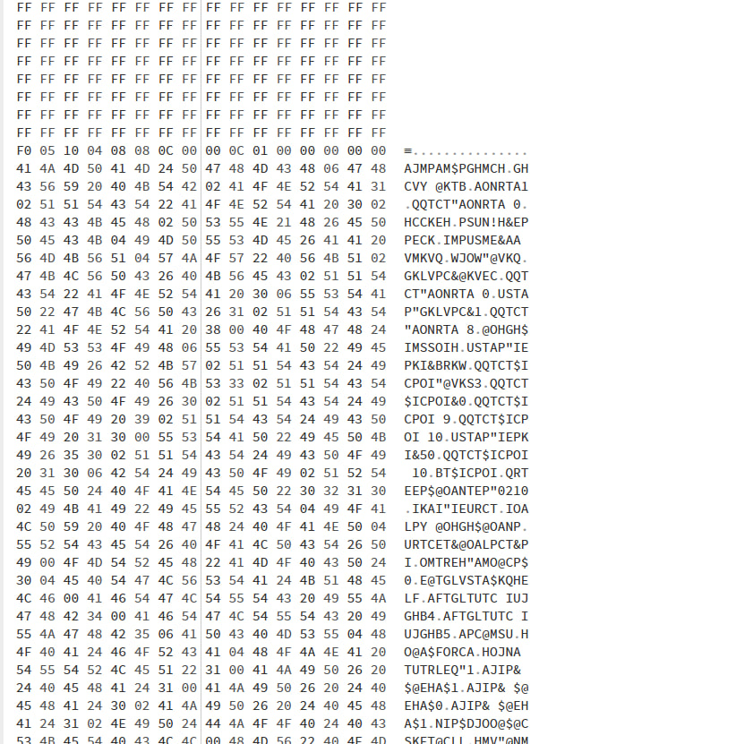 Hex editor - PRG ROM