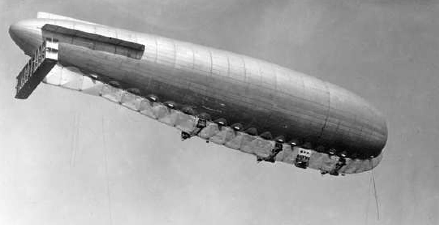 «Рим» Умберто Нобиле был одним из самых необычных по облику дирижаблей