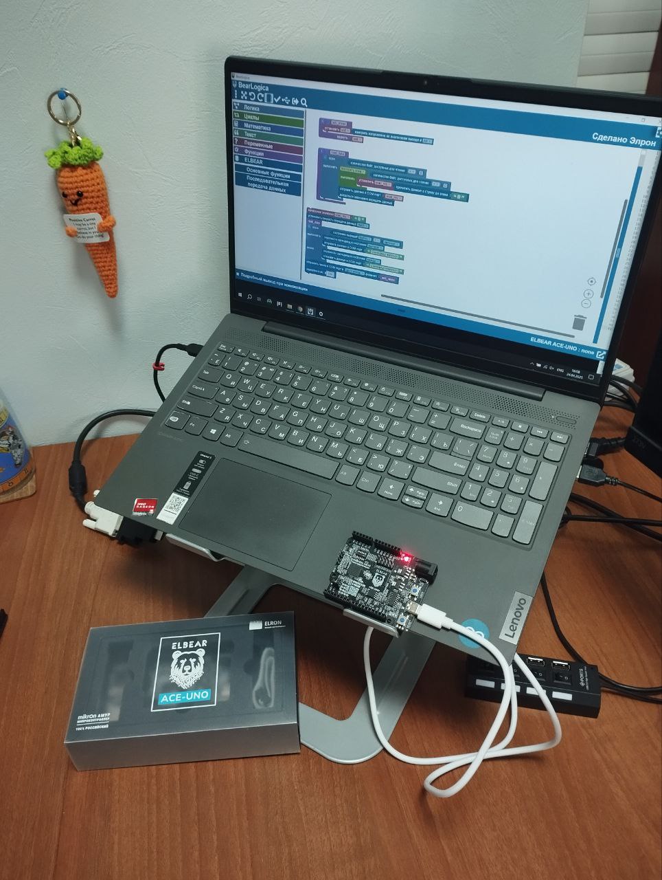 BearLogica graphical programming language for ELBEAR boards
