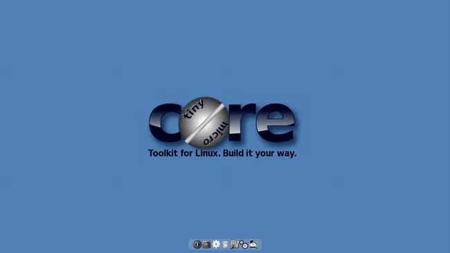 Tiny Core Linux desktop