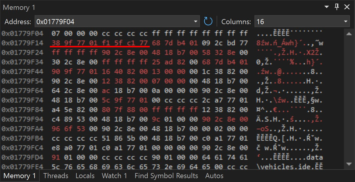 Fixed vehicles.ide entry