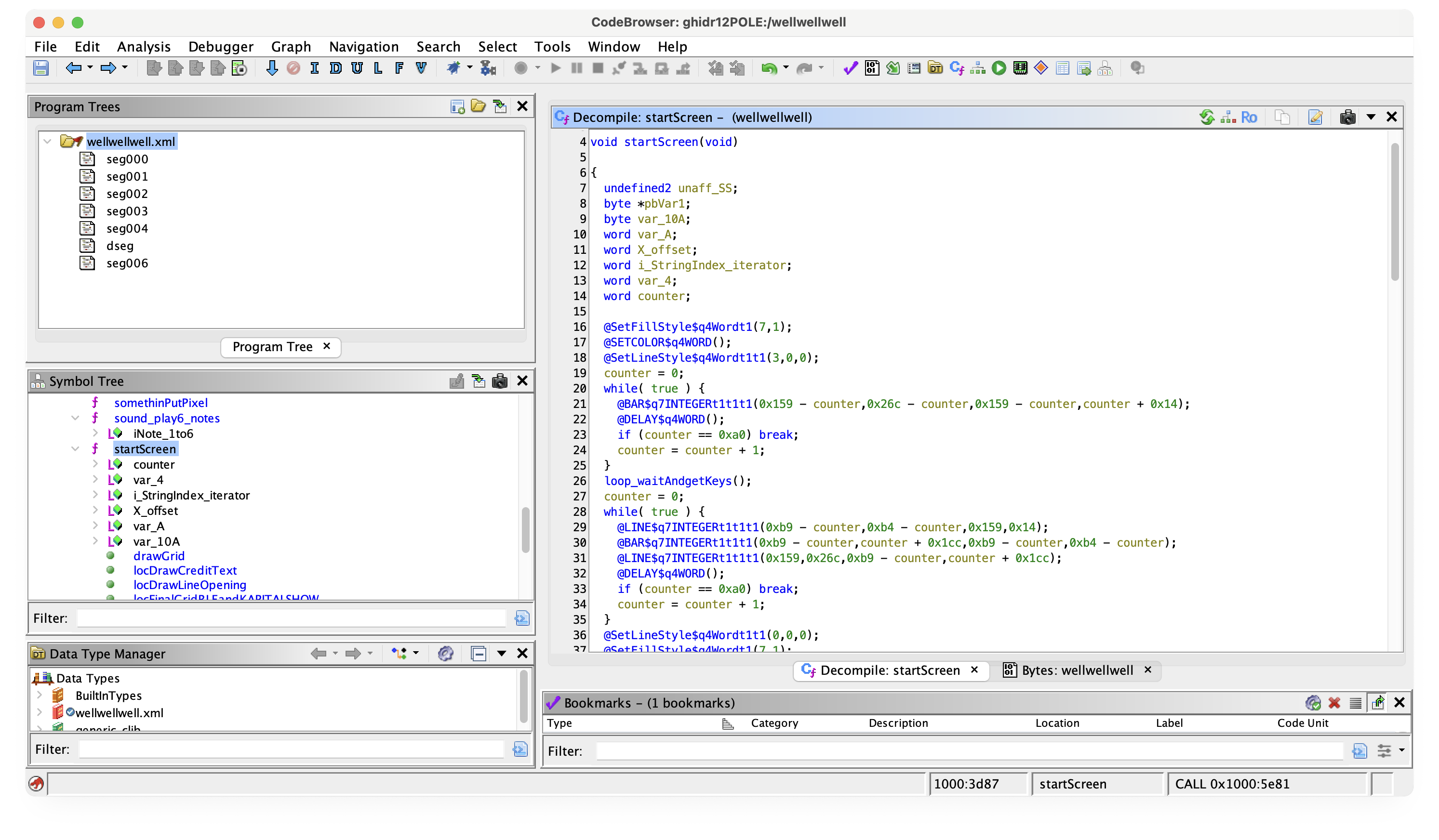 Hidden assets in game binary