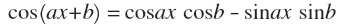 Two-dimensional transform formula