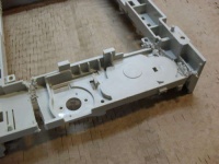 Breadboard circuit detail