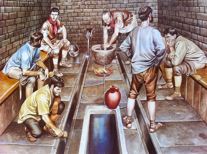 Roman grain distribution