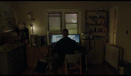 Telegram response animation