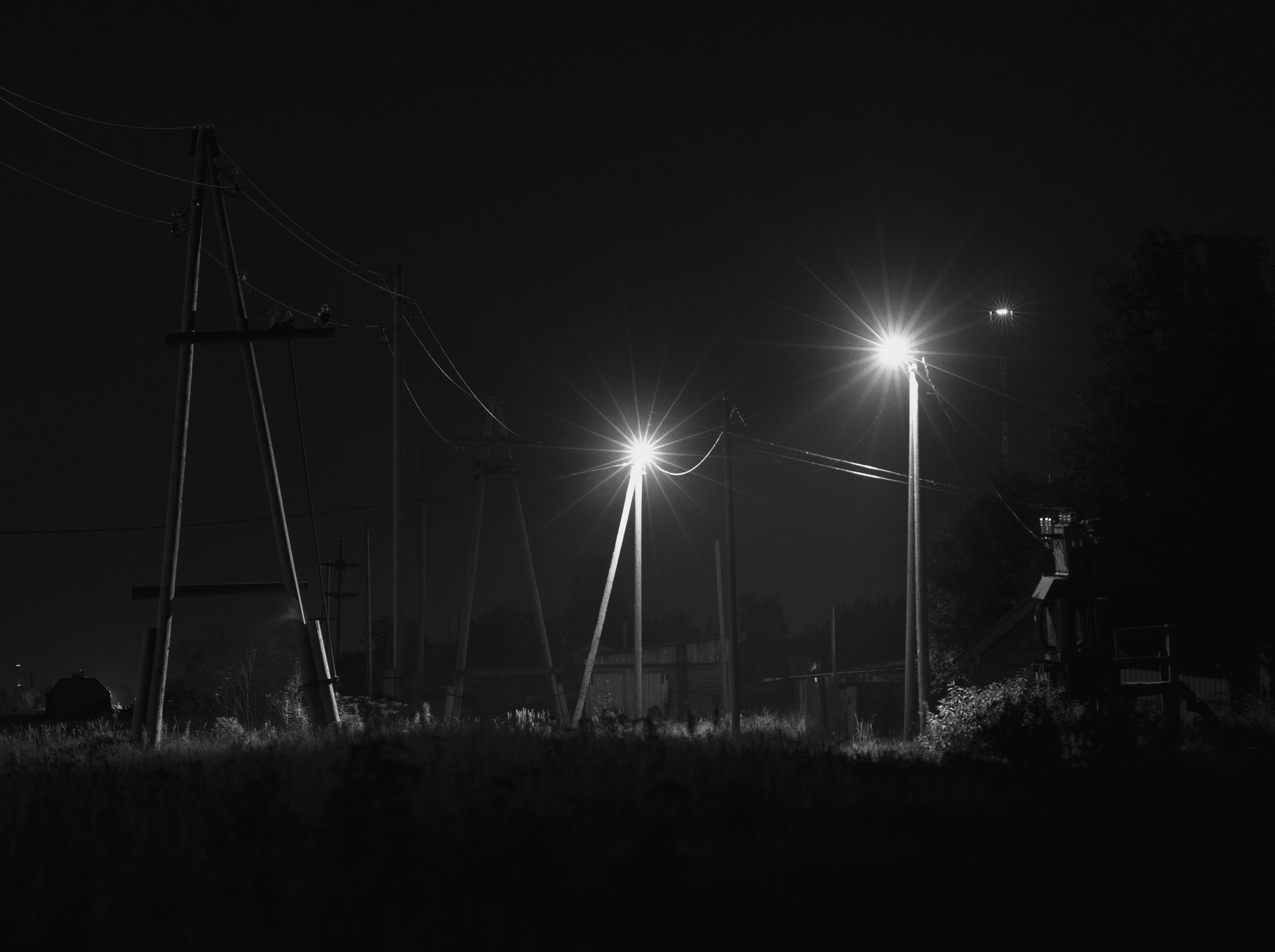 Night photography example