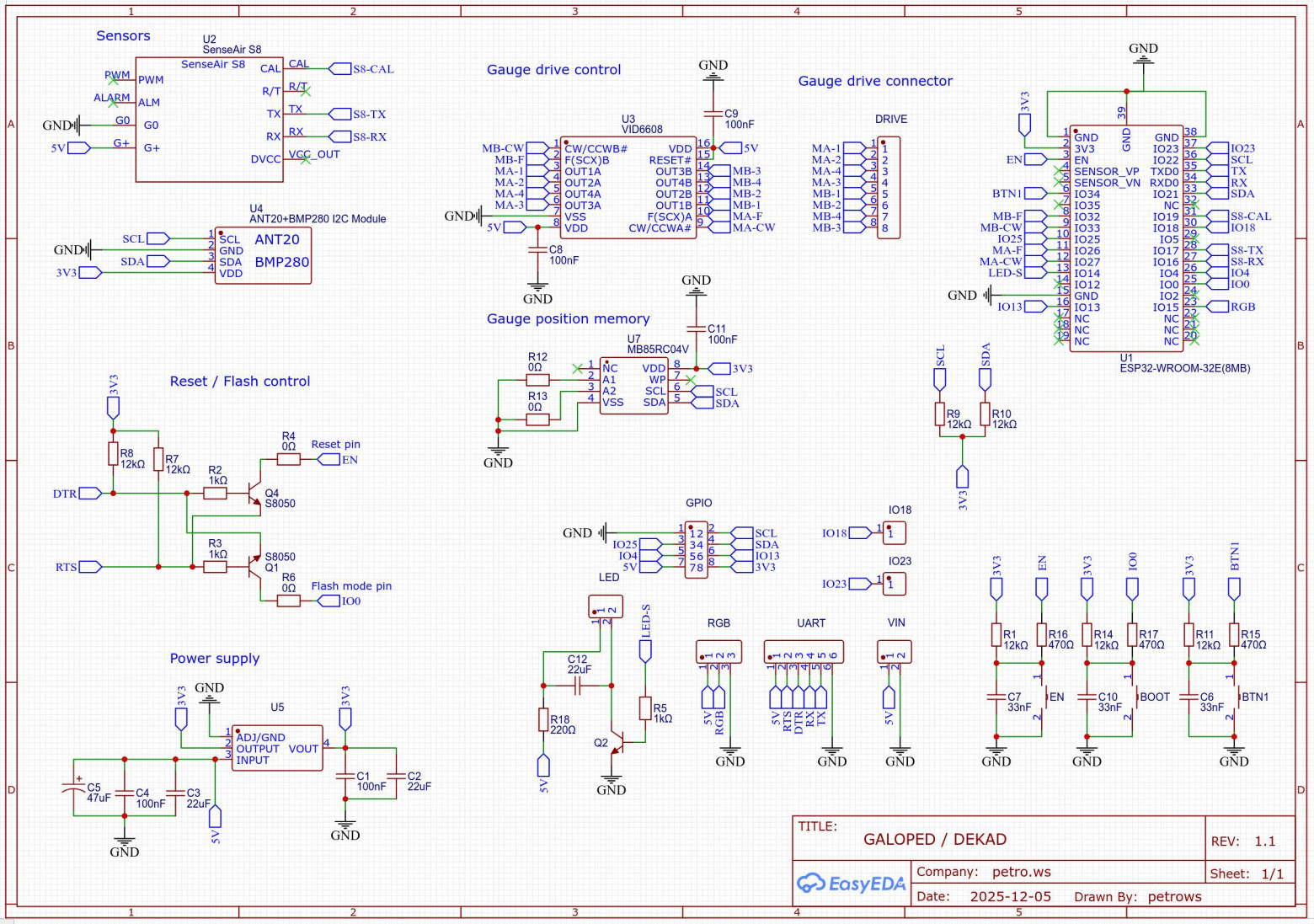 Two dial styles — aviation (left) and retro (right)