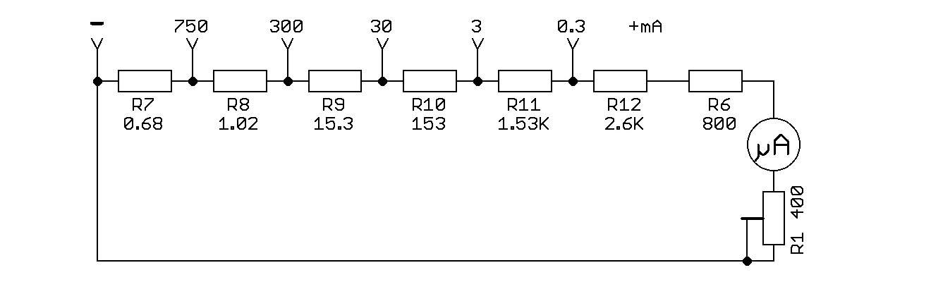 DC current measurement circuit