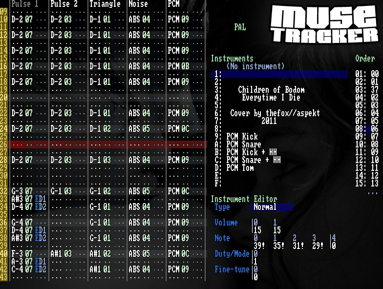 MUSE Tracker