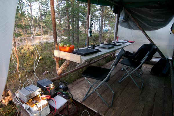 Office on a Deserted Island — A Reality