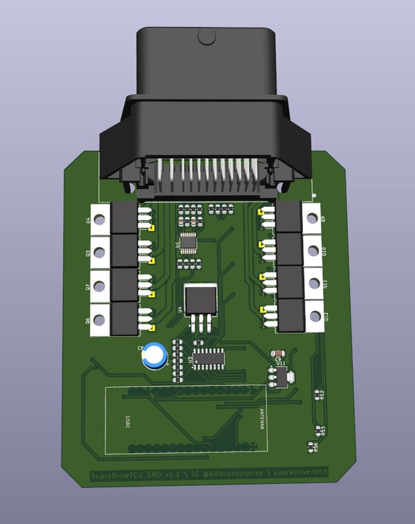 ATCU-ESP32: How I Built a Custom Transmission Control Unit Smarter Than the Factory One