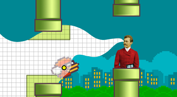How Minkowski Played Flappy Bird
